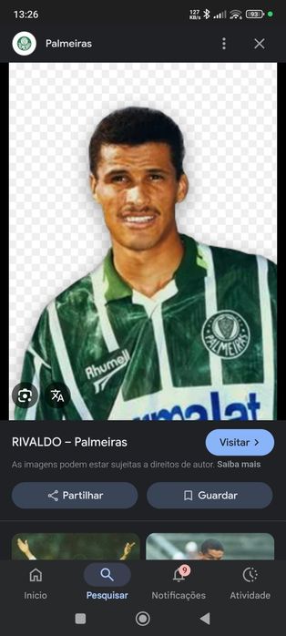 Camisola futebol palmeiras vintage artigo raríssimo