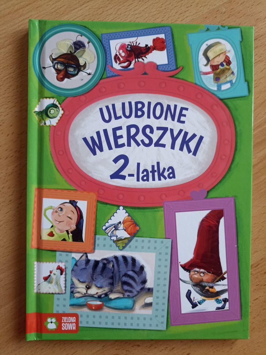 Książka ulubione wierszyki 2-latka