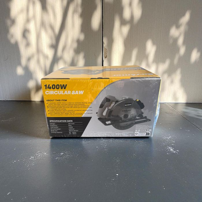 Elektryczna Piła tarczowa Enventor 1400 W | Do drewna | Nowa