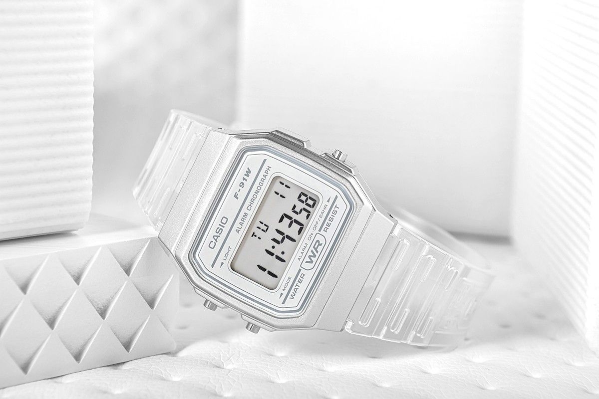 zegarek casio f-91ws-7df + box