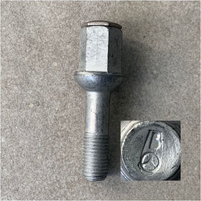 Болти колісні Mercedes w124 w126 AMG 2801.C A1244000470 A1244000770