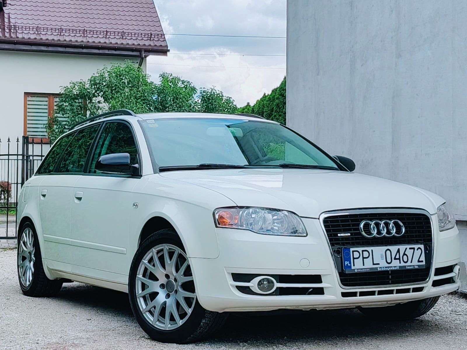 Audi A4 B7. 2.0T. 200hp. Quatrro. Automat. Biała. Alu. Dobry Stan. Pdc