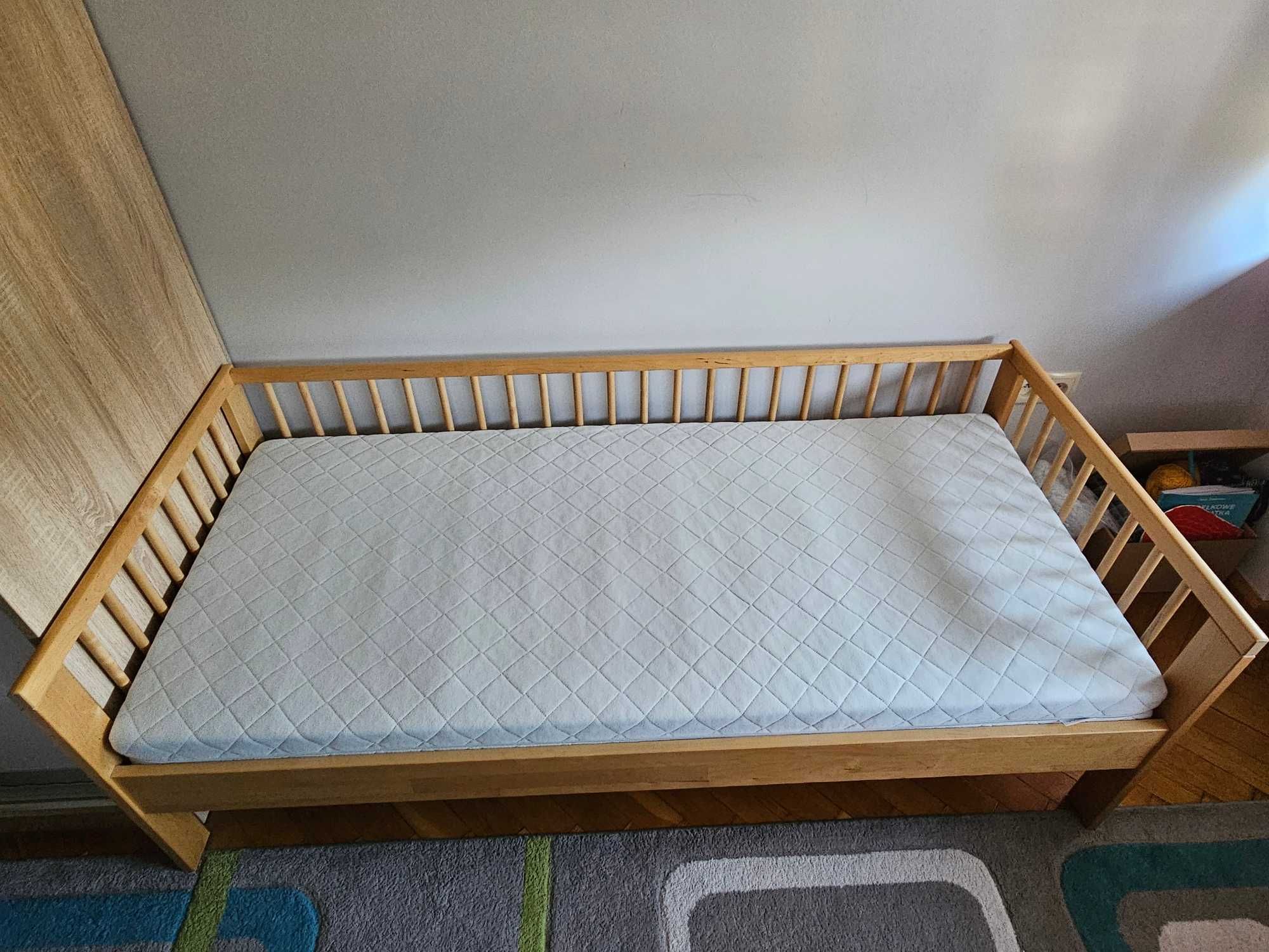 Łóżko IKEA Guliwer 70x160 wraz z materacem