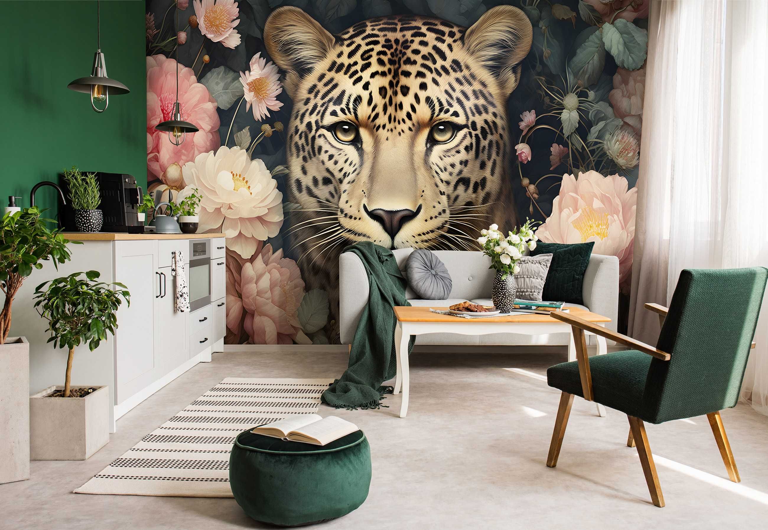 Fototapeta Gepard Natura Zwierzęta Widok 3D Twój Rozmiar + KLEJ