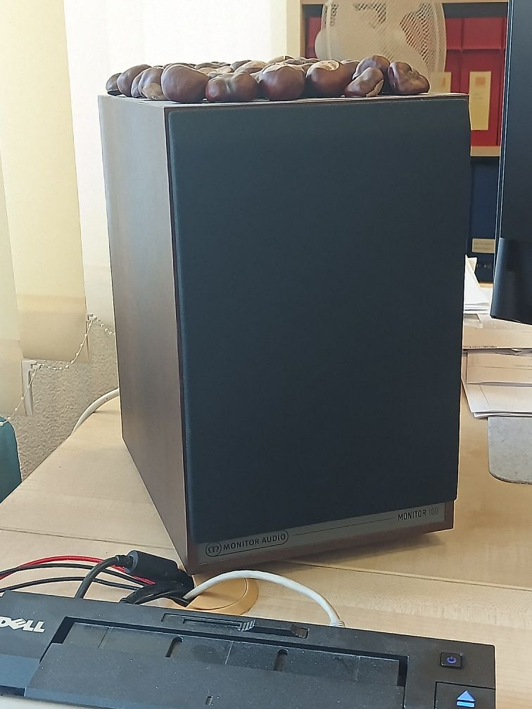 Kolumny Monitor Audio 100 podstawkowe super stan +uchwyty +podstawki