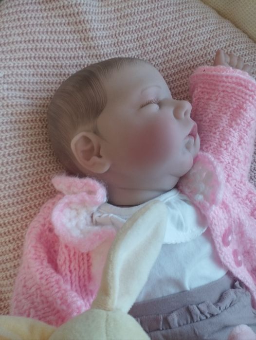 Lalka bobas bobasek reborn jak prawdziwe niemowlę, noworodek