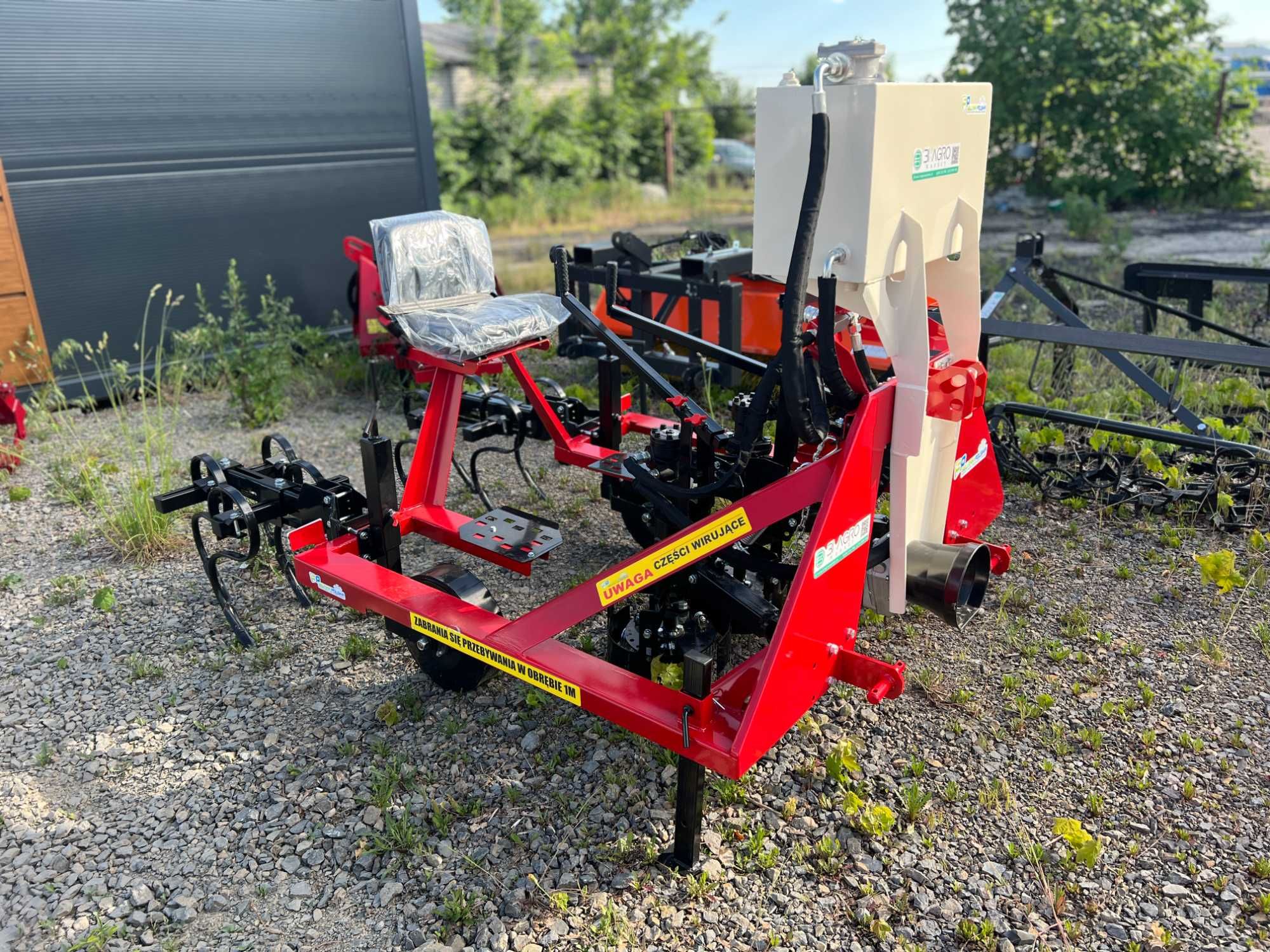 Pielnik hydrauliczny do chwastów Selmar pielnik do truskawek MCMS