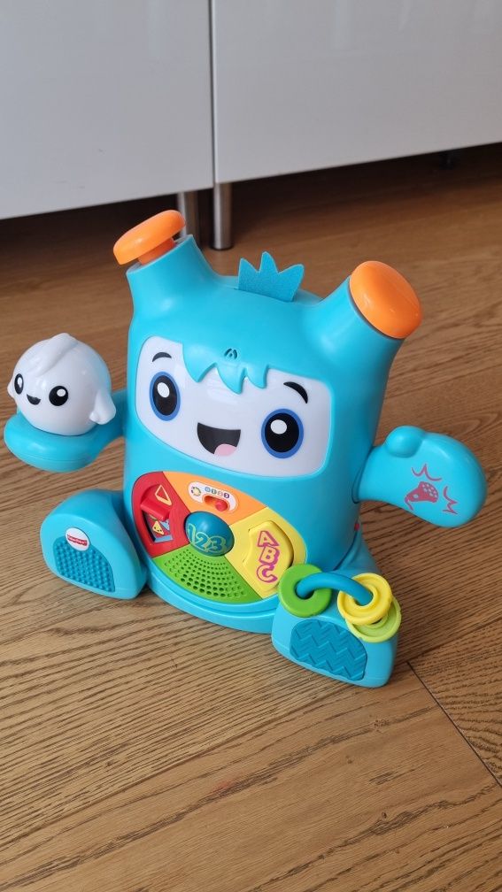 Interaktywny robot Rockit Fisher Price zabawka