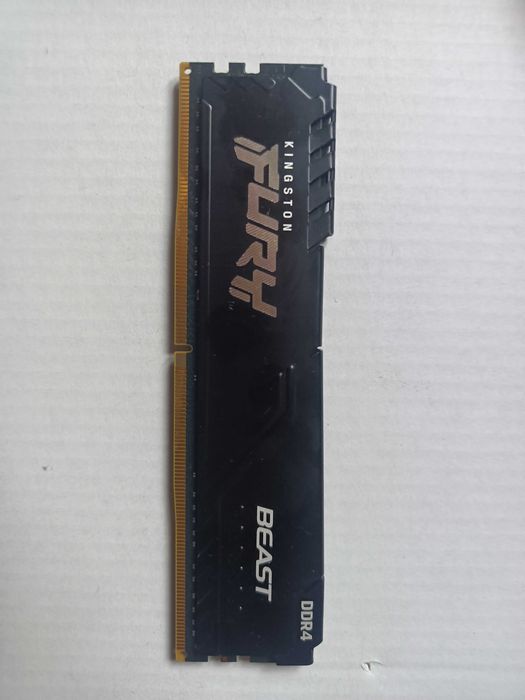 Pamięć RAM Kingston Fury Beast, DDR4, 8 GB, 3600MHz, CL17