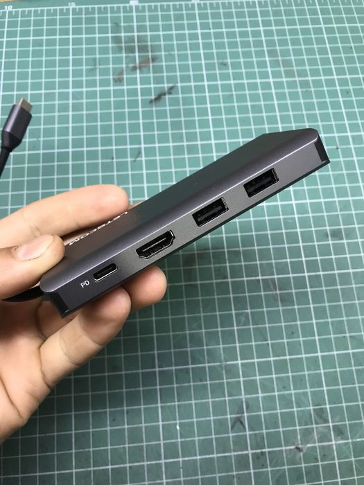 Usb c - хаб LETSCOM C USB, адаптер 11 в 1 USB C з Ethernet