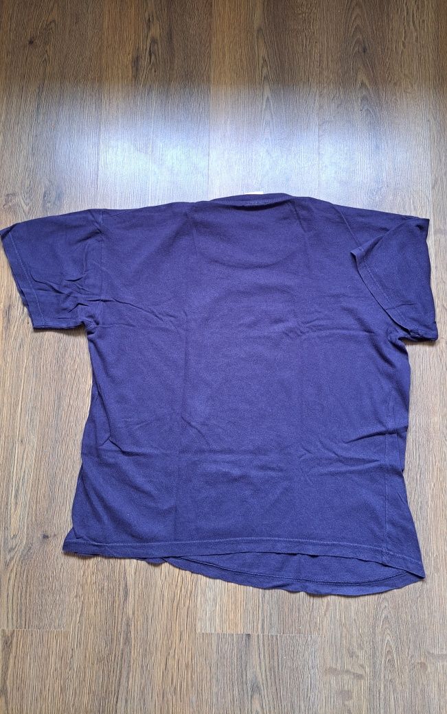 Granatowy T-shirt Unisex