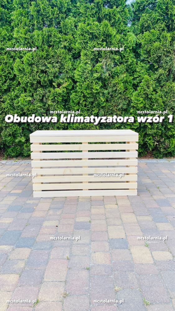 Zabudowa klimatyzatora oslona klimy pod wymiar
