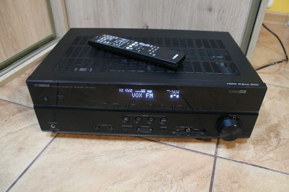 Amplituner Kino Domowe 5.1 Yamaha RX-V375 PILOT USB