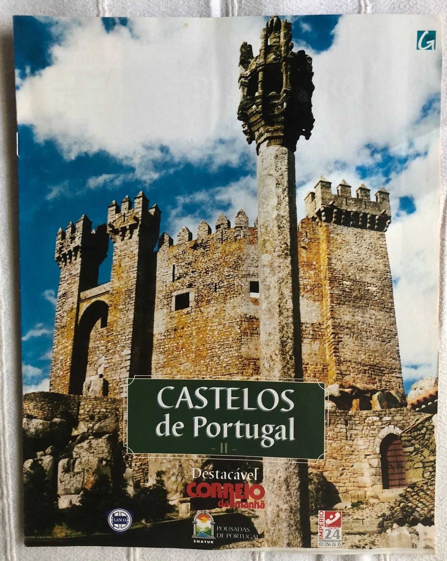 4 Fascículos Destacável CM “Castelos de Portugal"