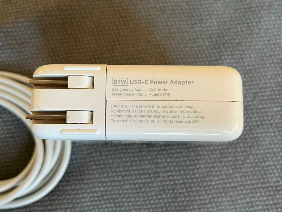 Зарядка блок Apple MacBook Макбук Type C 87W оригінал