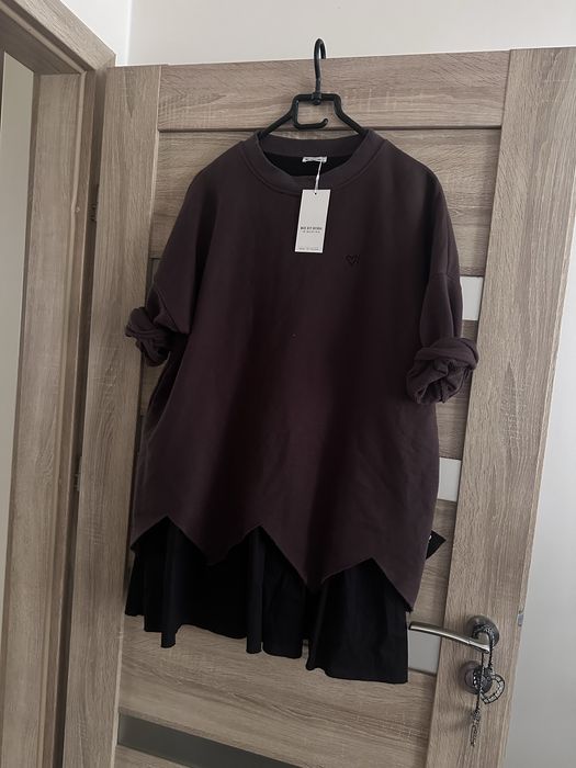 Miss city official sukienka tunika czekoladowa