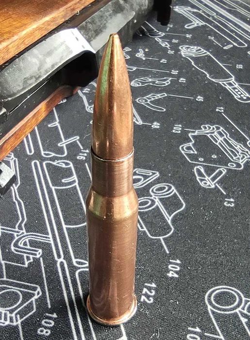 Nabój dekoracyjny 7,62x54 Mosin SWD