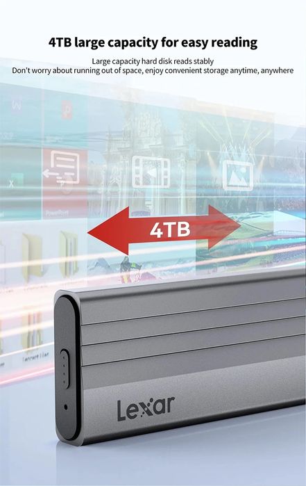 Карман SSD M.2 10Gbps Lexar