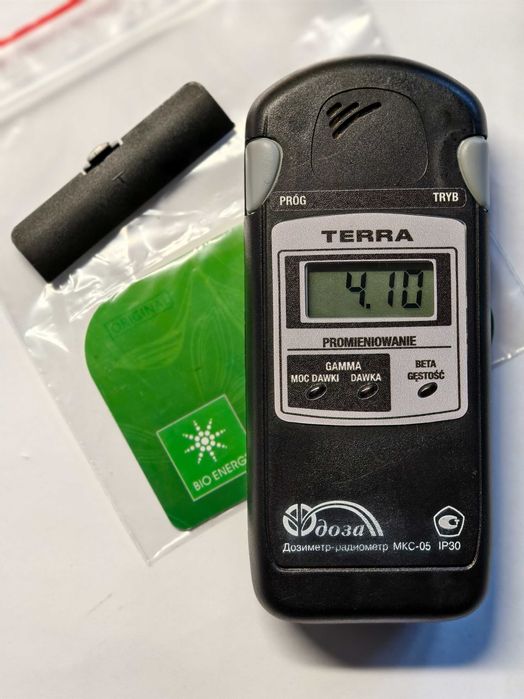 dozymetr TERRA, licznik geigera wojskowy Dosa