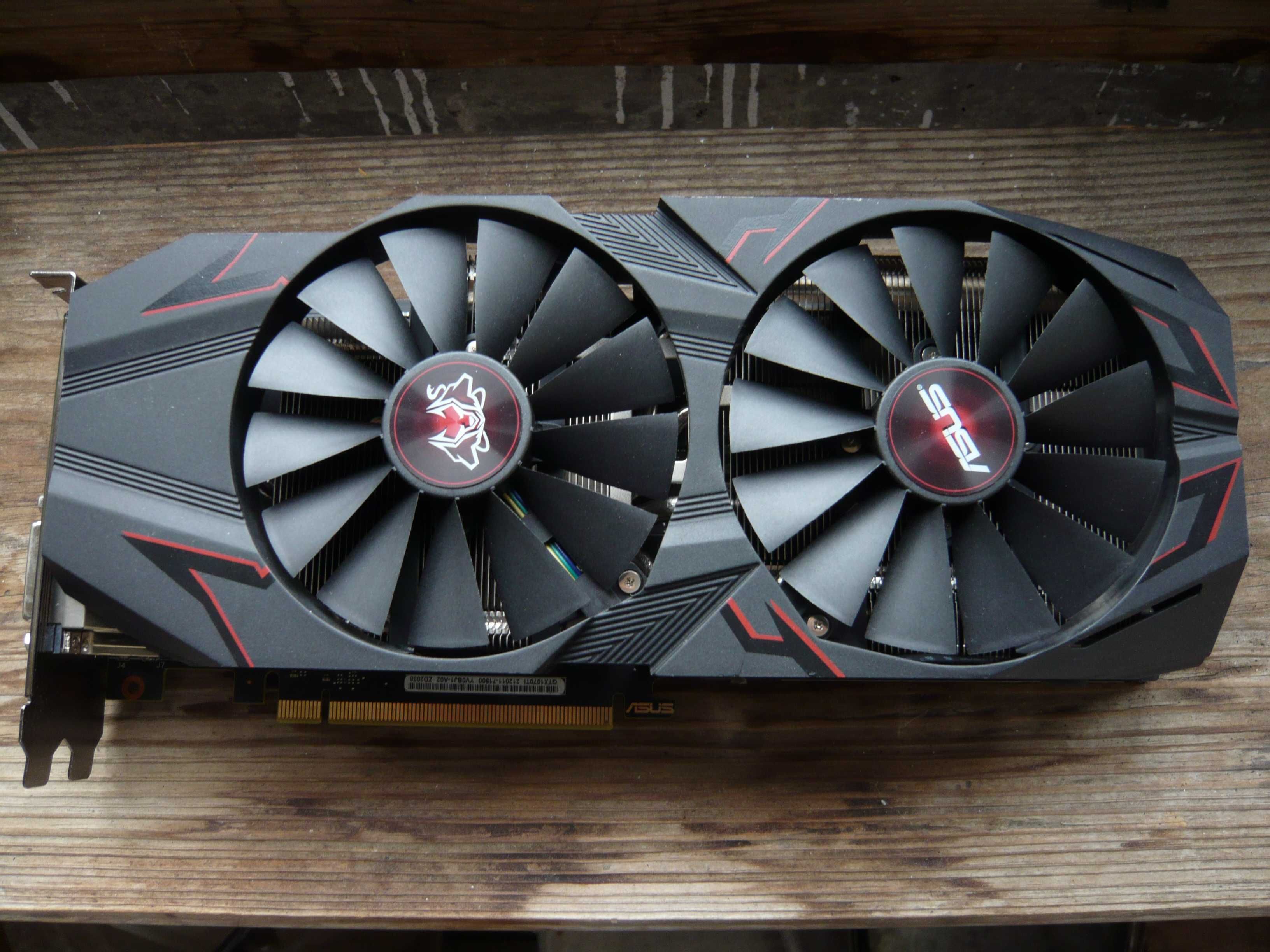 Продам   Asus cerberus gtx 1070ti-abg 8Gb