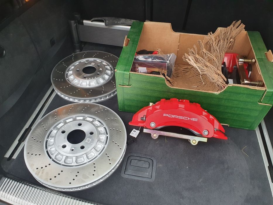 Swap BREMBO hamulcow Hamulce 375mm Audi A7 A6 C7 A4 B8 A8 Porsche