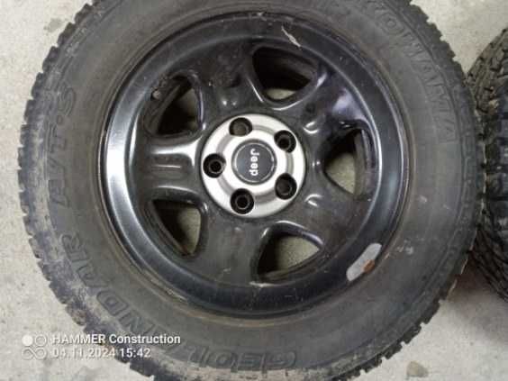 koło 4x4 jeep komplet