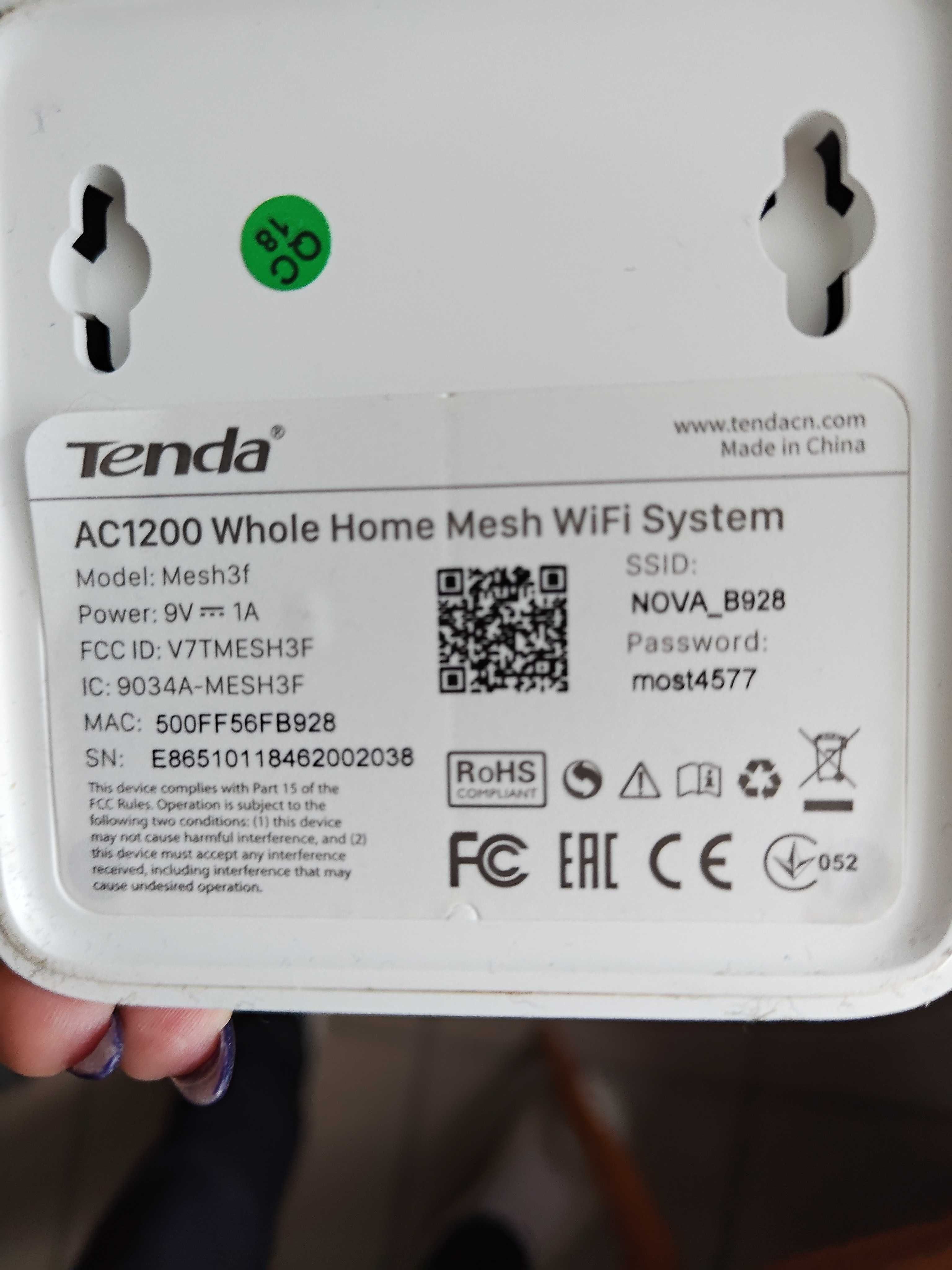 Router TENDA Nova