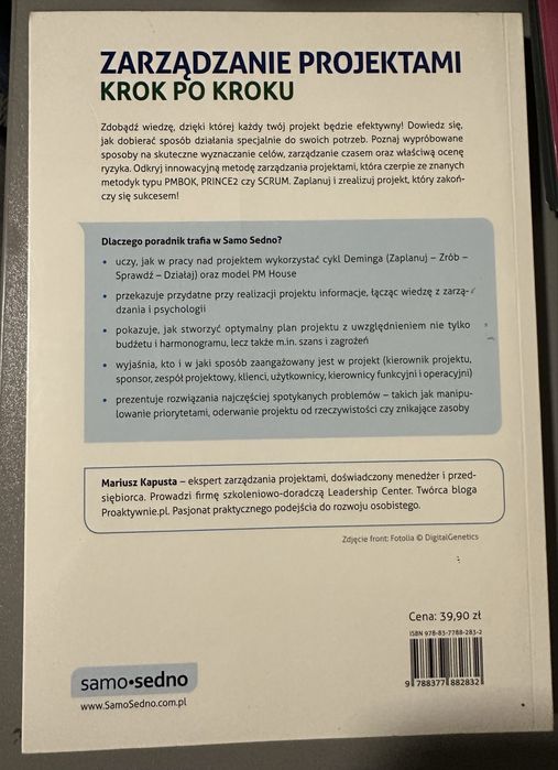 Mariusz Kapusta - Zarządzanie projektami