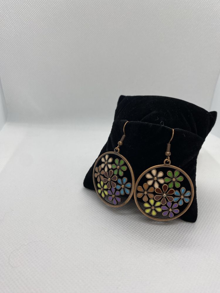 Handmade - Kolczyki/Jhumki Indyjskie