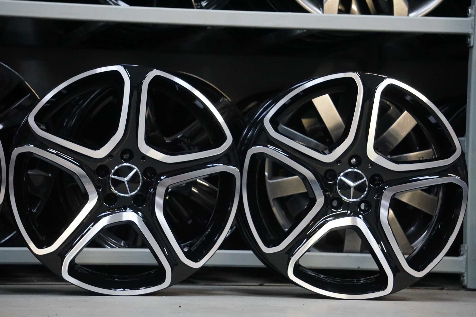 Alufelgi oryginał Mercedes GLK 5x112 7,5Jx19 et47 czarny polysk i cnc