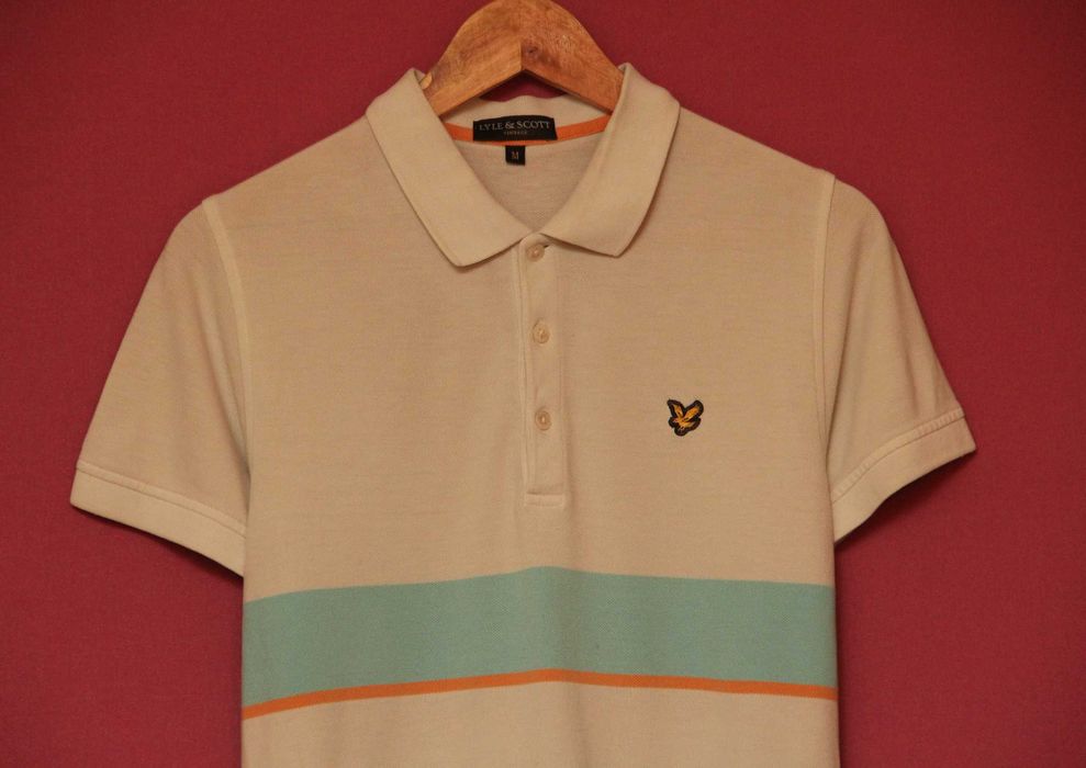 Lyle & Scot рр S поло из хлопка пике