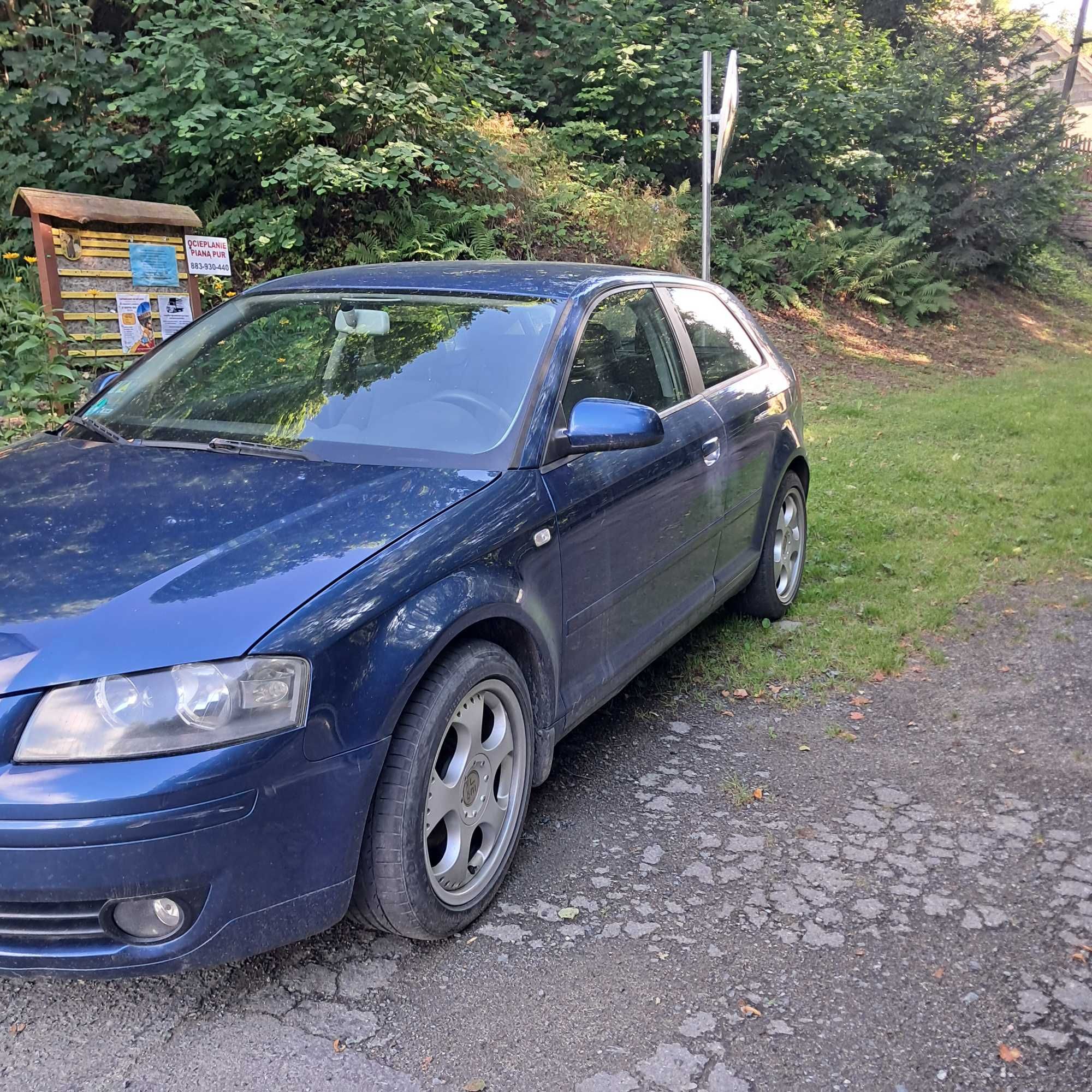 Audi A3 8P Uszkodzone