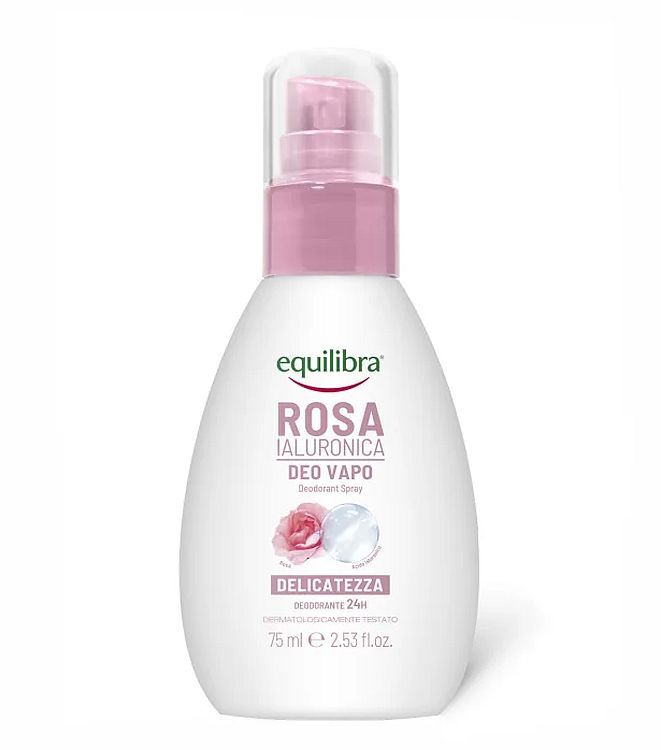 EQUILIBRA Różany dezodorant z kwasem hialuronowym spray