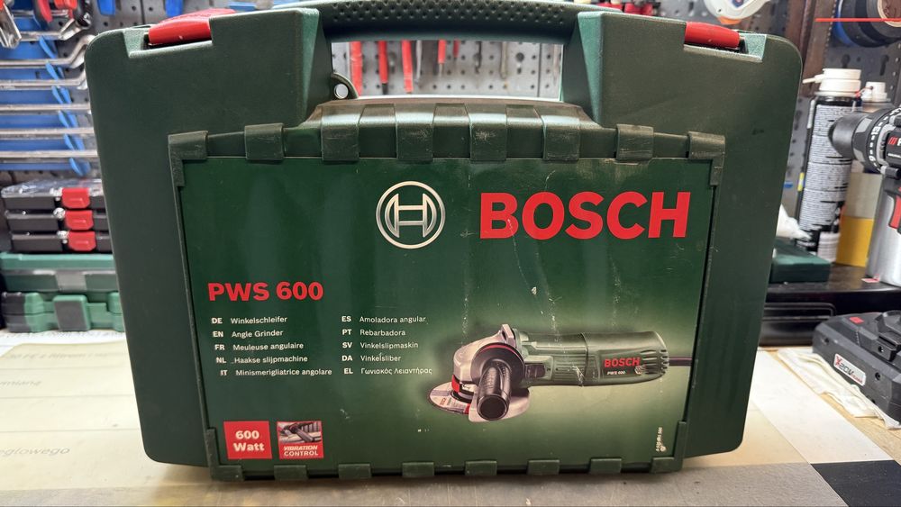 Szlifierka kątówka Bosch PWS 600