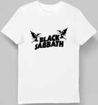 Koszulka męska Black Sabbath biała M
