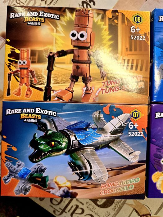 Super zestaw klocków klocki Brain Rot HIT nowe