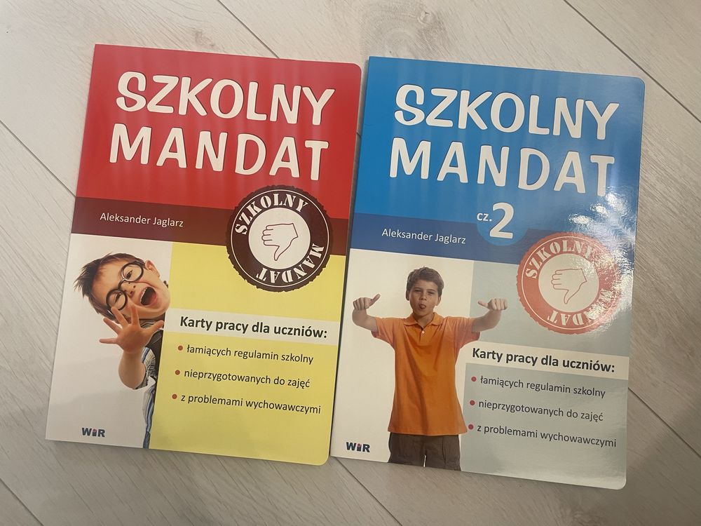 Szkolny Mandat 1 i 2 czesc Aleksander Jaglarz