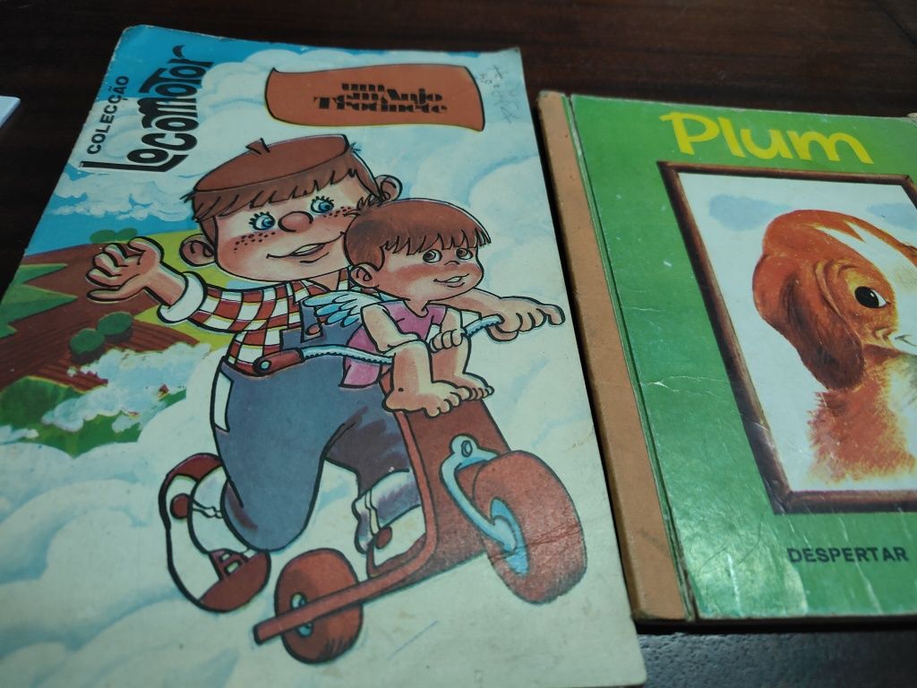 Livros infantis vintage