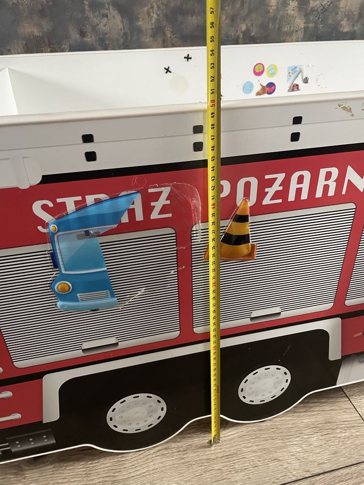 Lóżko dzieciece woz srazacki