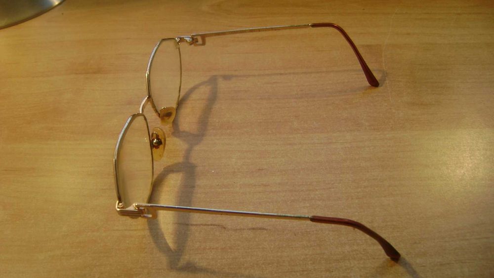 Starocie z PRL - Okulary damskie korekcyjne +2 dioptrie rozstaw 13 cm