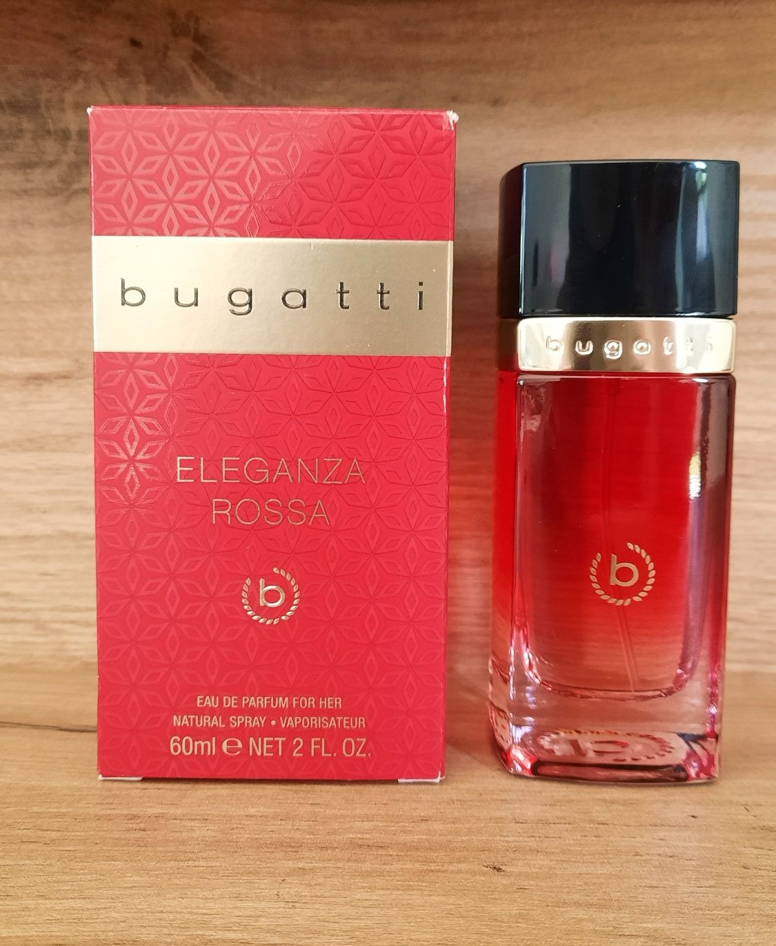 Woda perfumowana bugatti eleganza rossa
