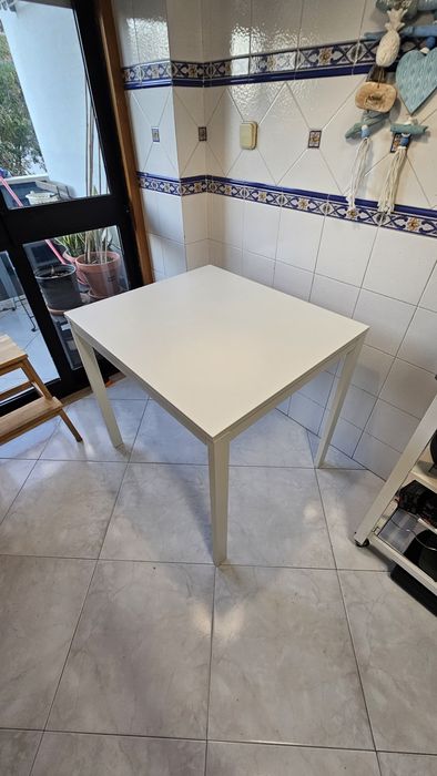 Mesa branca extensivel Vangsta ikea