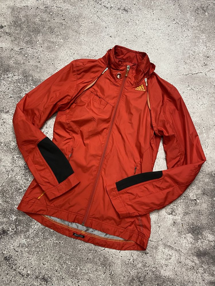 Женская летняя ветровка трансформер Adidas Xs оригинал куртка спортивн