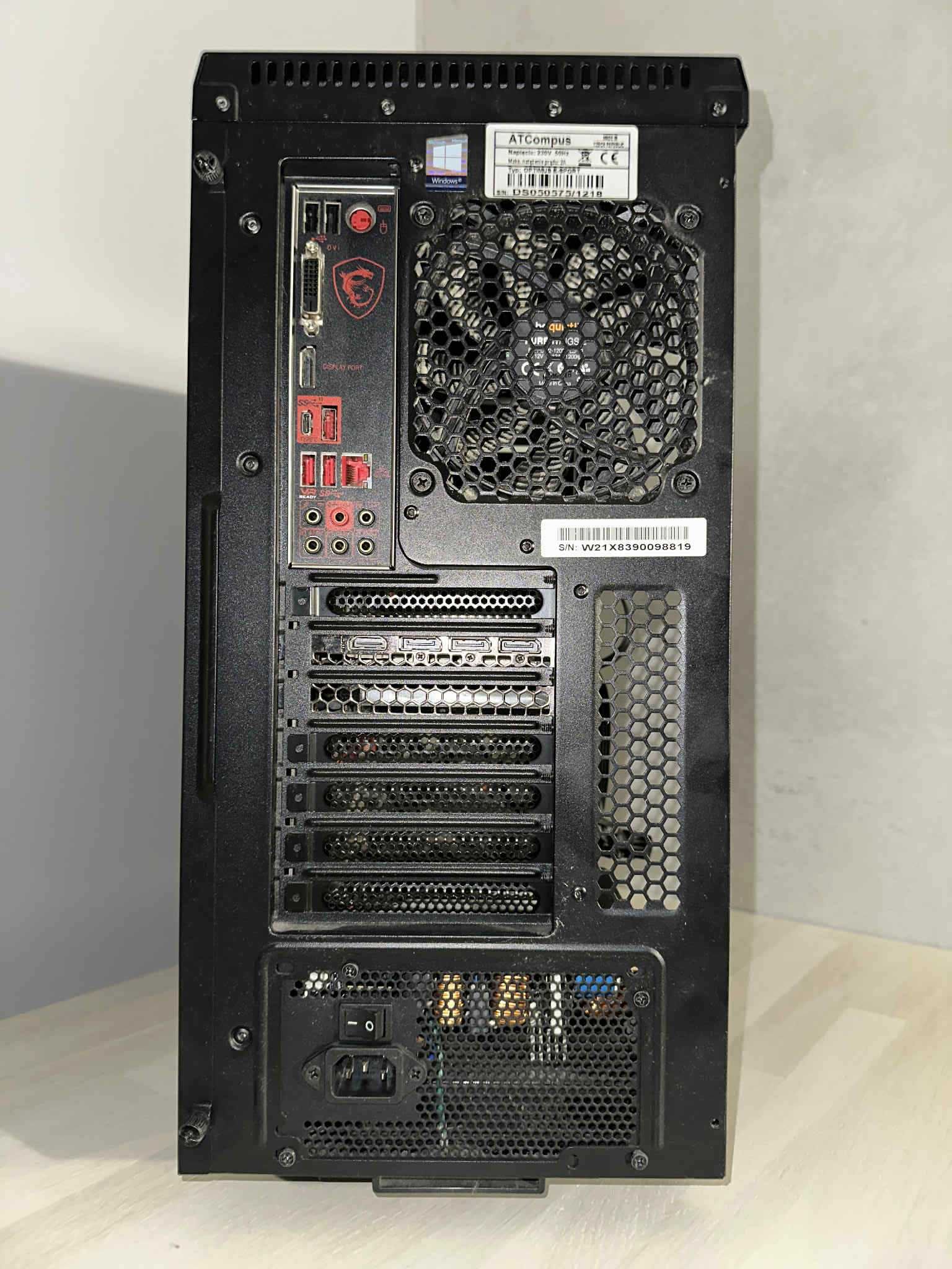 Komputer stacjonarny i7-8700K, RTX 3060 Ti, 16GB DDR4