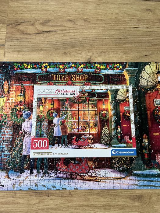Puzzle clementoni classic christmas collection 500 elementów