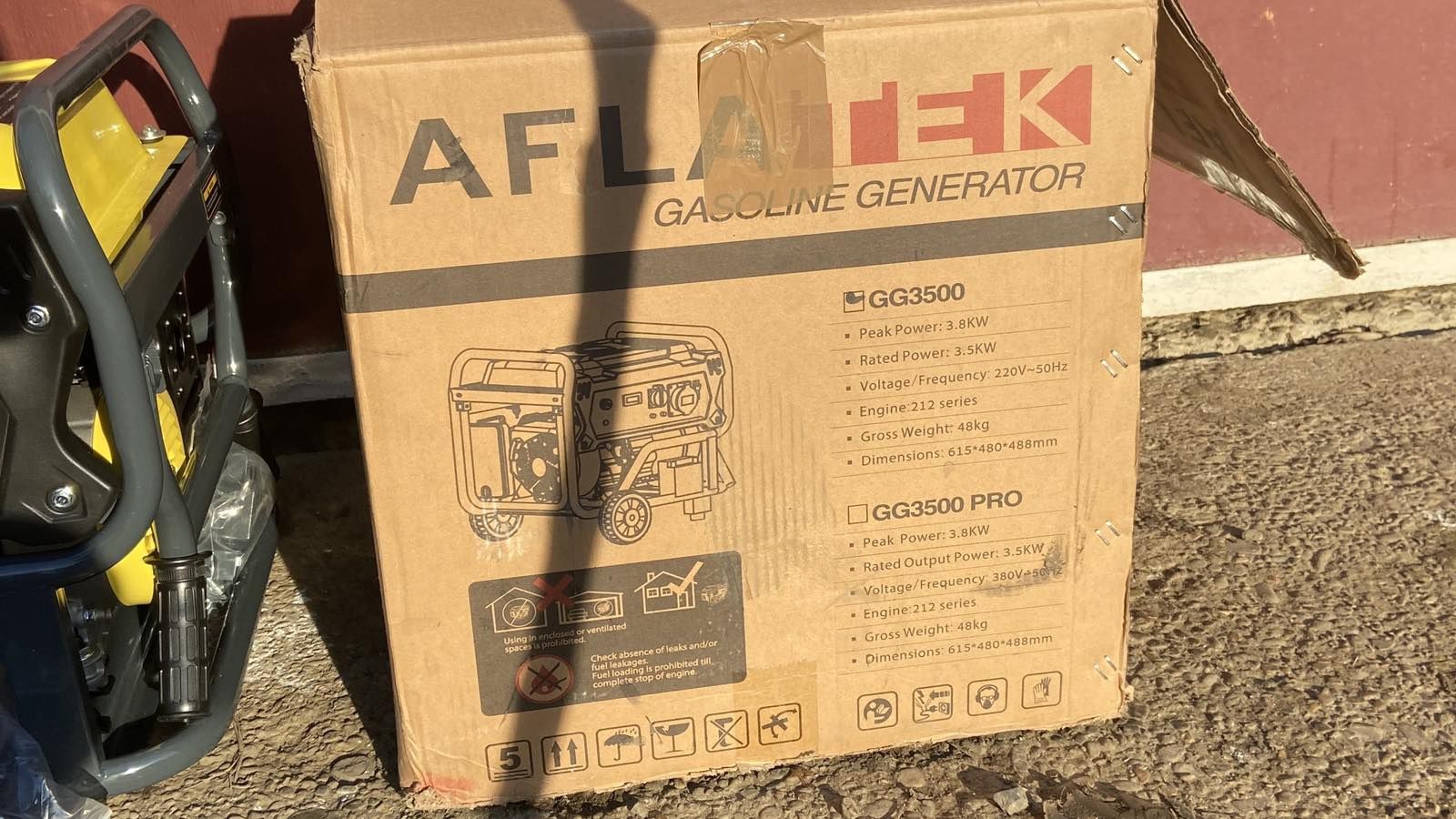 Продам генератор Alfatek GG3500