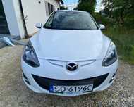 Mazda 2 Mazda 2, bez korozji, biała perła, klimatyzacja,stan bardzo dobry