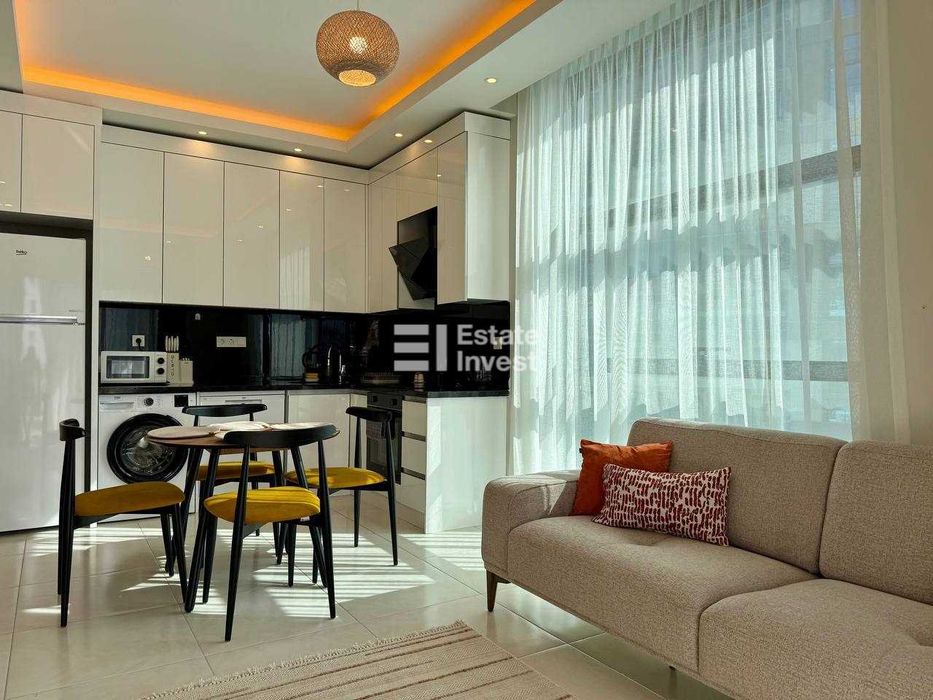 Оренда квартири 1+1 в комплексі з повною інфраструктурою, Аланія