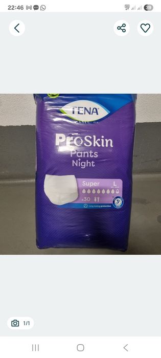Tena Proskin night 30 szt rozm L