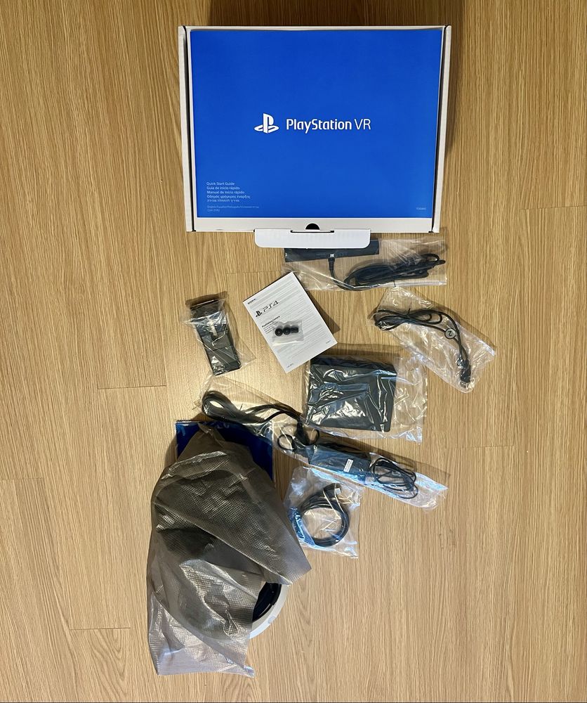 Óculos RV Playstation VR + Camera + Comandos Move